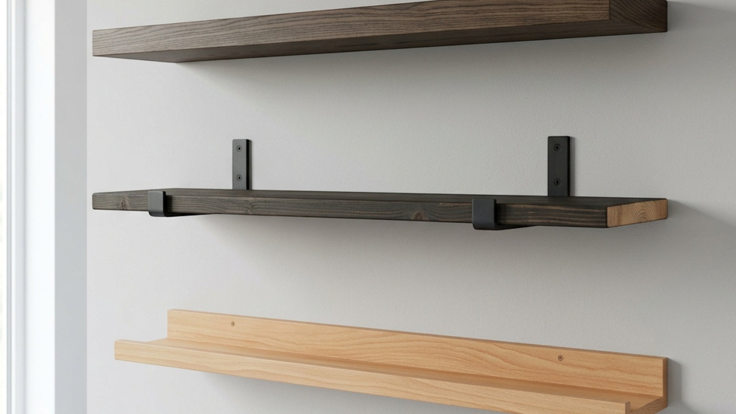 Zumbo Wall-Mounted Wooden Shelves